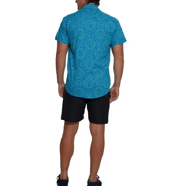 69SLAM  |Skull Tropical Patterns Unisex Blended Fabrics Street Style