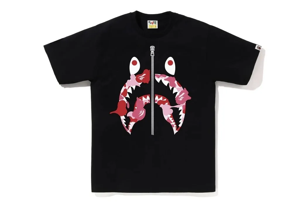 A BATHING APE  |Crew Neck Unisex Cotton Short Sleeves Logo