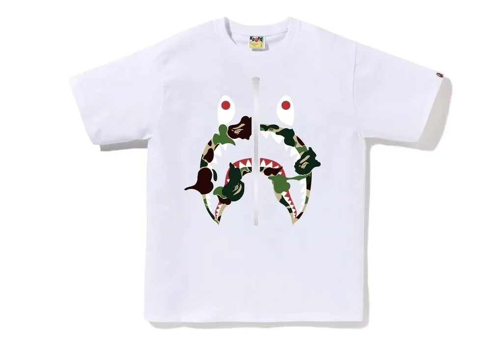 A BATHING APE  |Crew Neck Unisex Cotton Short Sleeves Logo