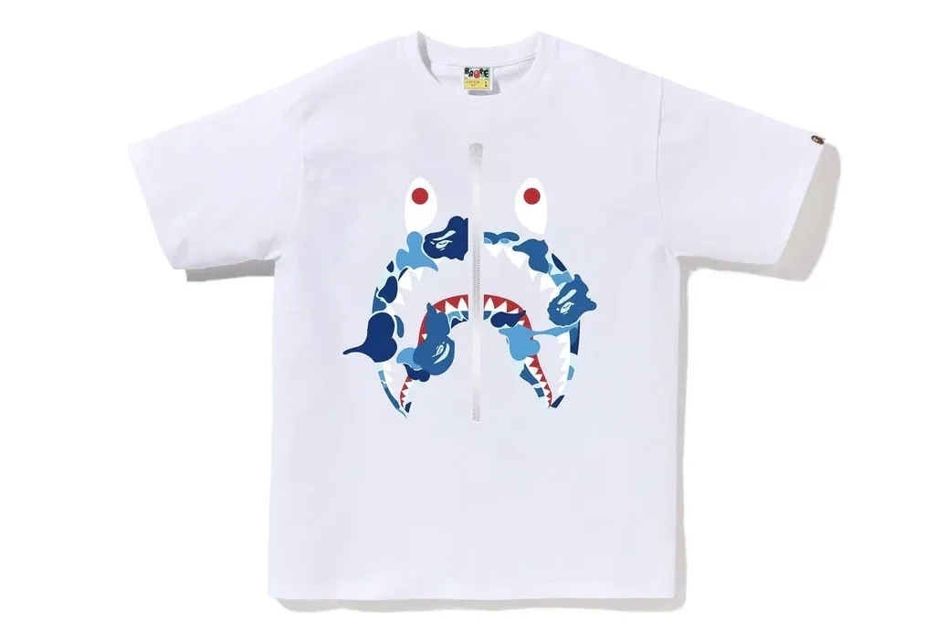 A BATHING APE  |Crew Neck Unisex Cotton Short Sleeves Logo