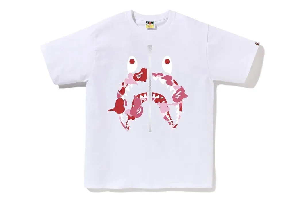 A BATHING APE  |Crew Neck Unisex Cotton Short Sleeves Logo