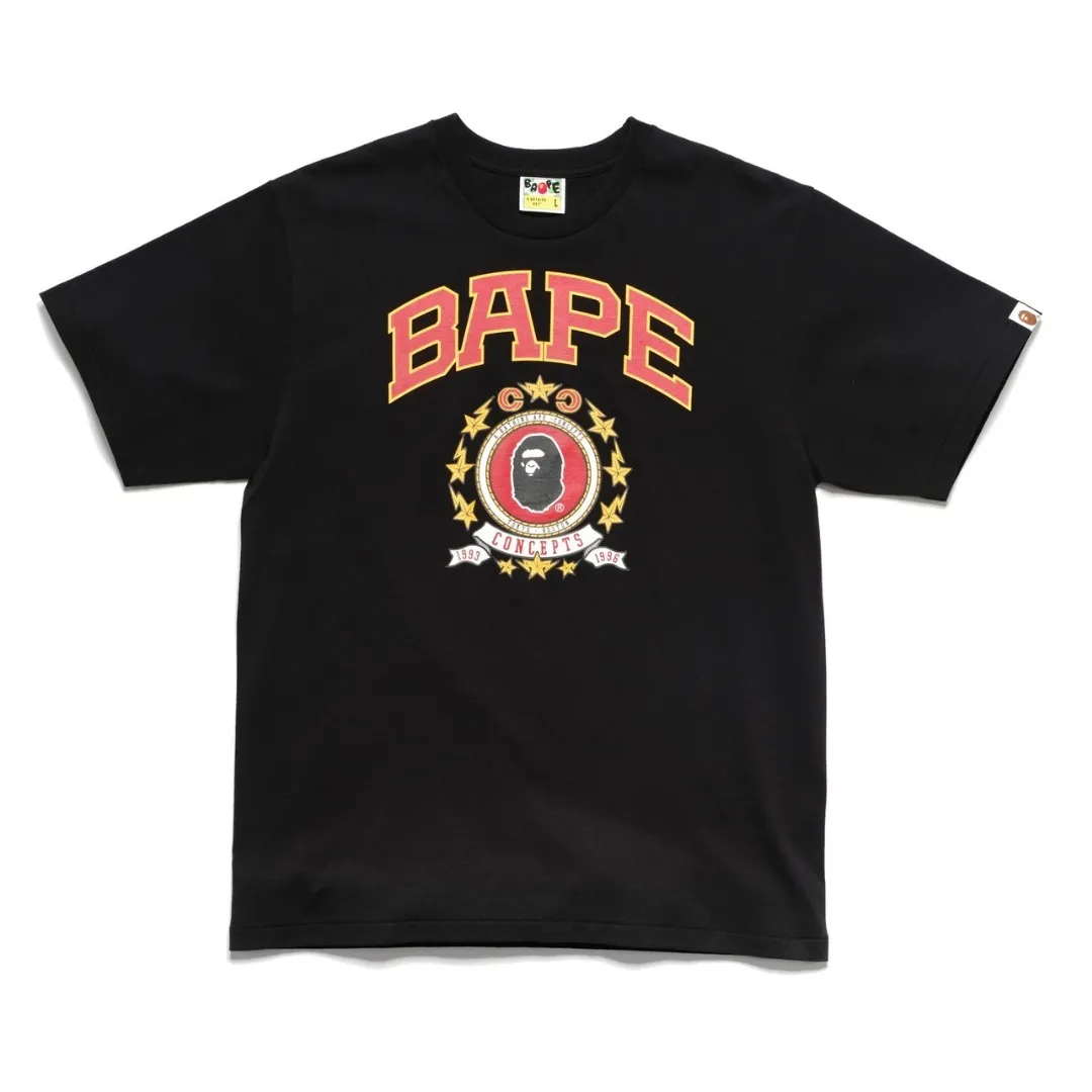 A BATHING APE  |Crew Neck Unisex Street Style Collaboration