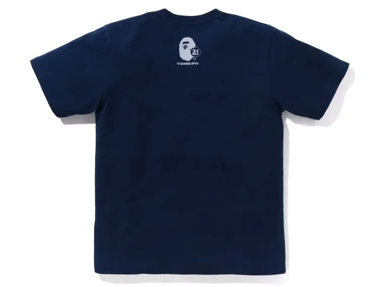 A BATHING APE  |Crew Neck Unisex Street Style Plain Cotton Short Sleeves