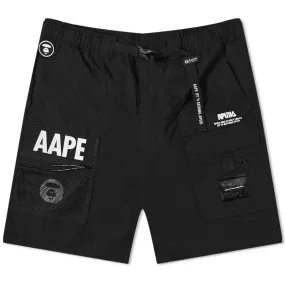 AAPE Front Pocket Cargo ShortBlack