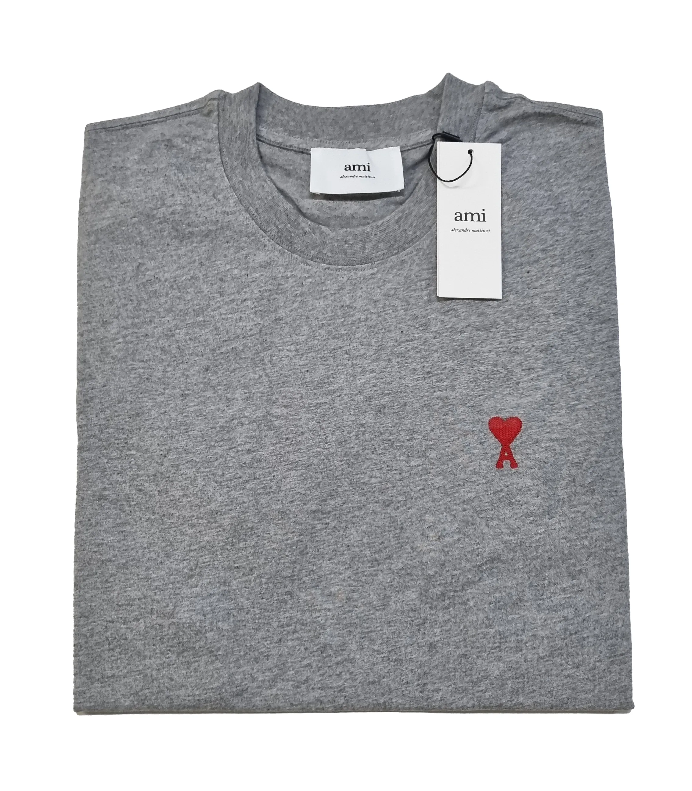 AMI PARIS  |Heart Unisex Street Style Short Sleeves Logo Designers