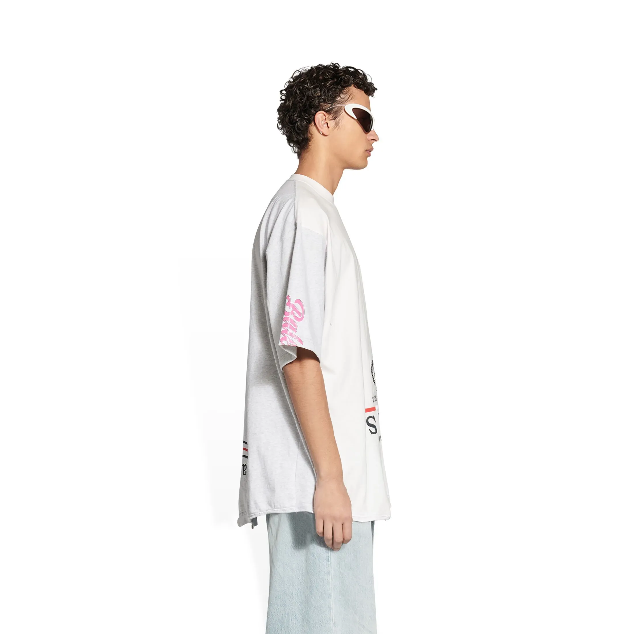 BALENCIAGA  |Unisex Street Style Cotton Short Sleeves Luxury