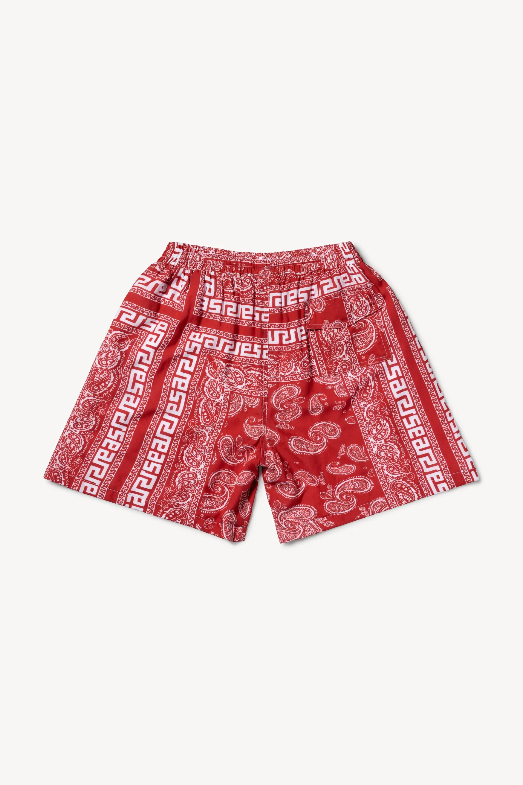 Bandana Print Board Shorts