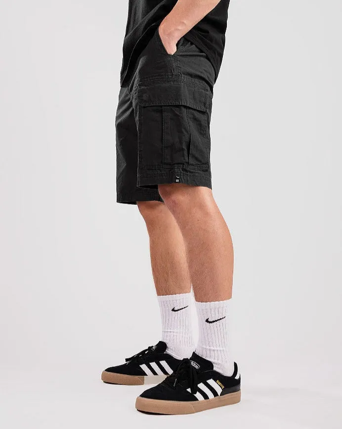 Black Cargo Shorts