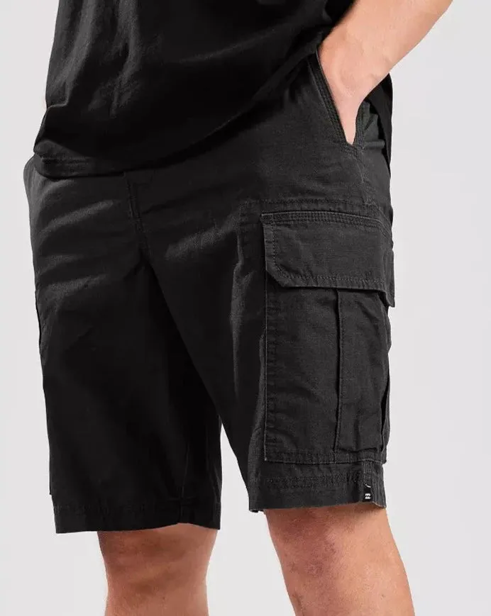 Black Cargo Shorts