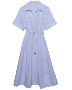 Blue Haze Deanna Belted Midi Dress