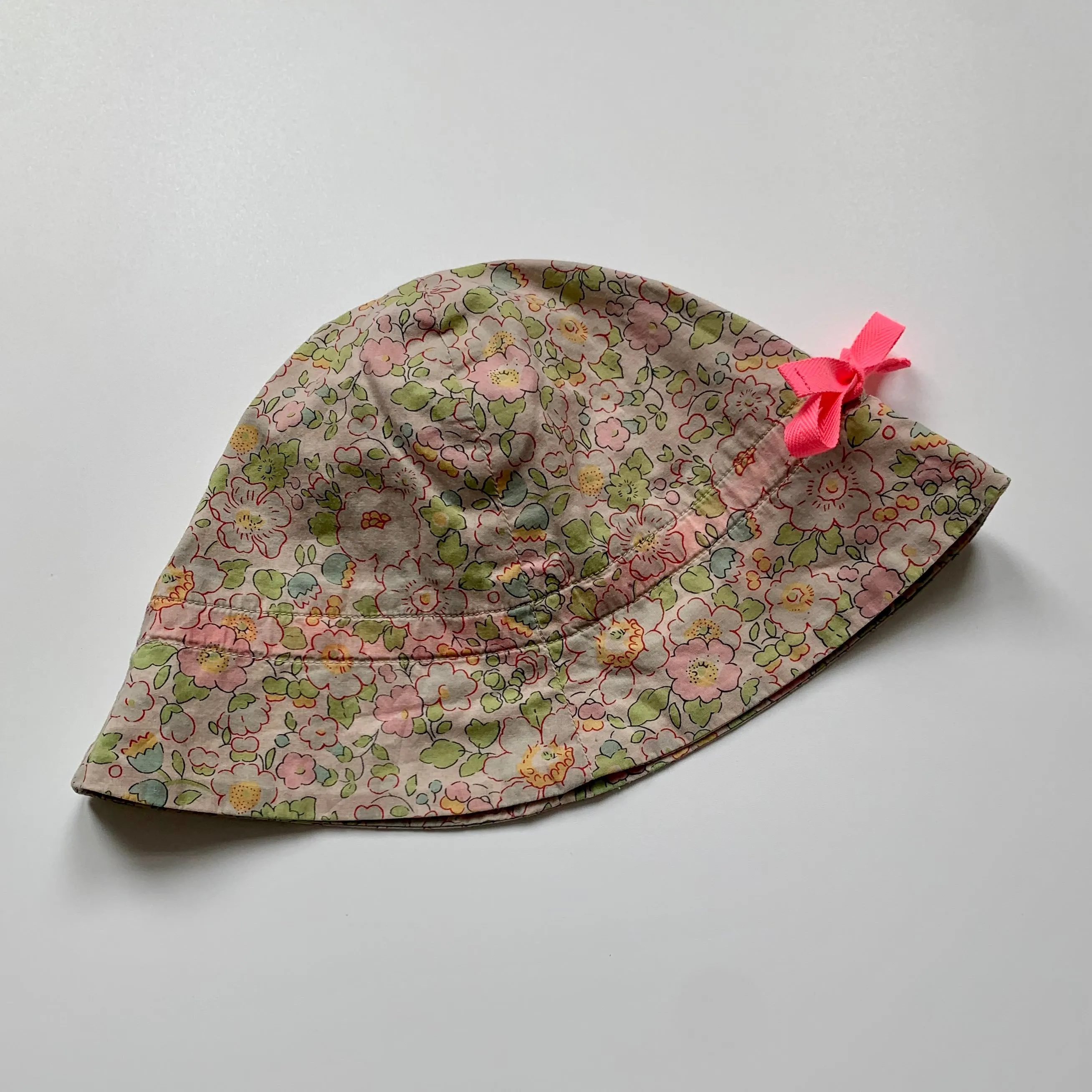 Bonpoint Liberty Print Sunhat: Size 1