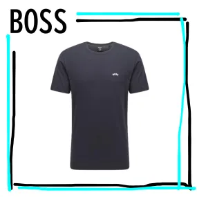 BOSSHOSS  |Unisex Street Style U-Neck Plain Logo Skater Style T-Shirts