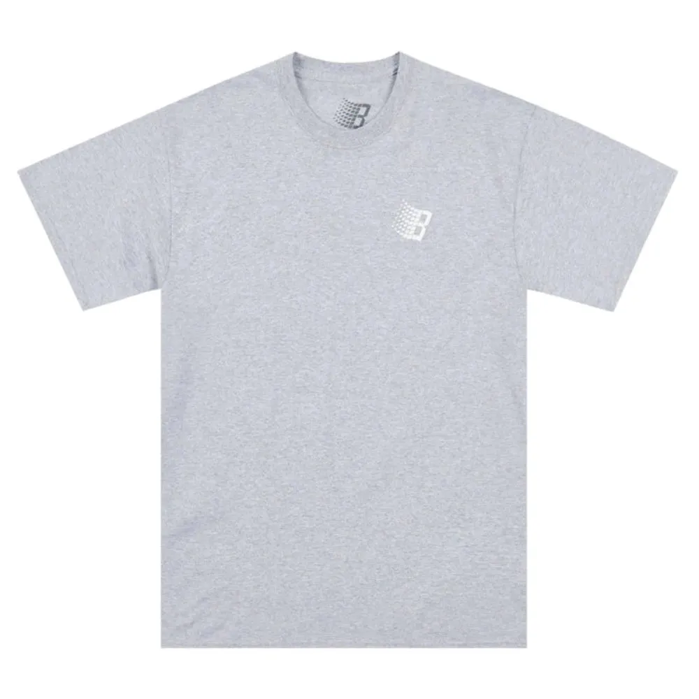 Bronze56K Polka Dot Logo T-Shirt Heather Grey