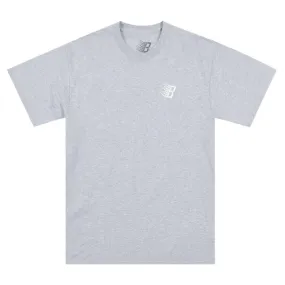 Bronze56K Polka Dot Logo T-Shirt Heather Grey