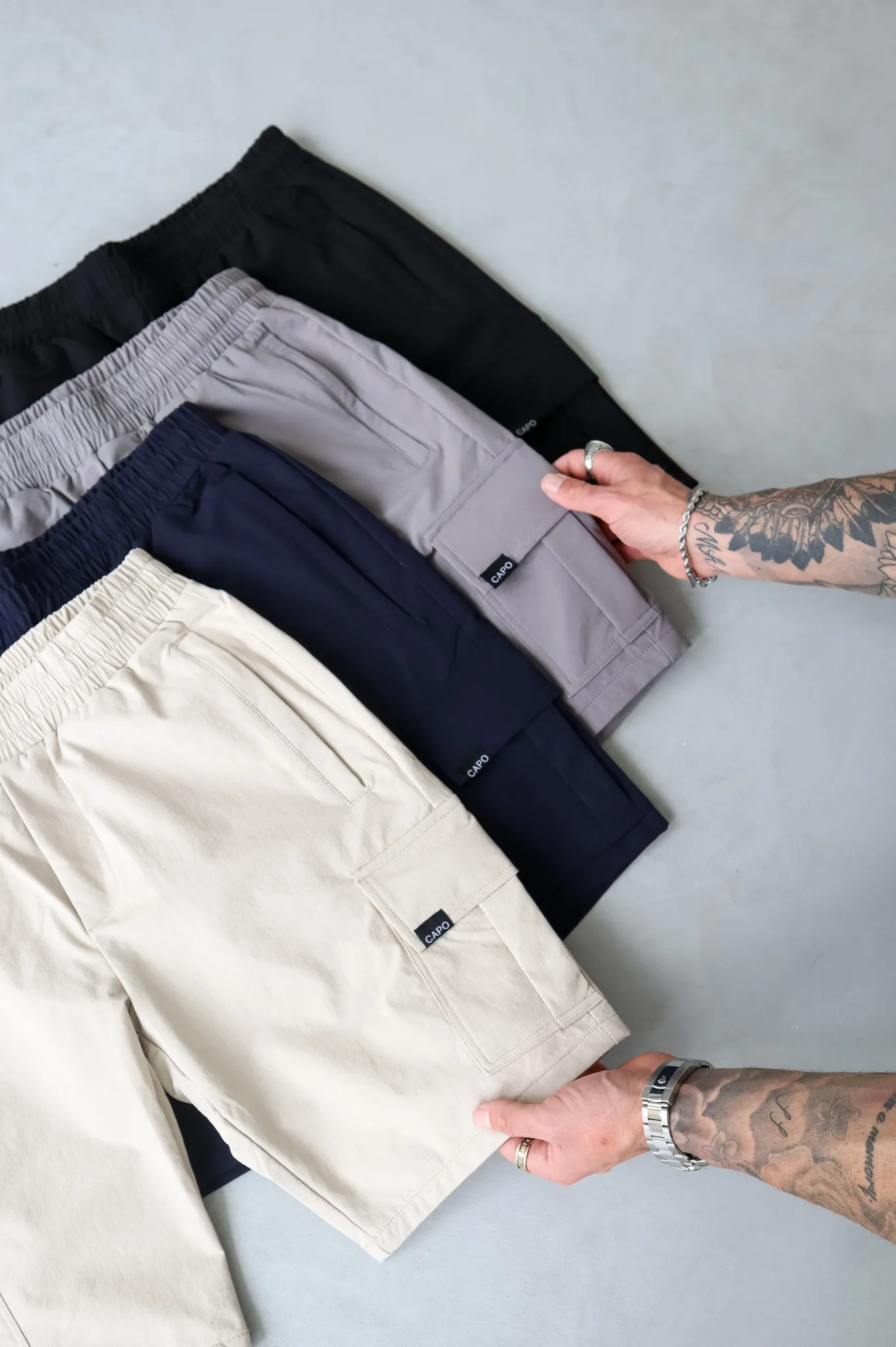 Capo UTILITY Cargo Short - Stone