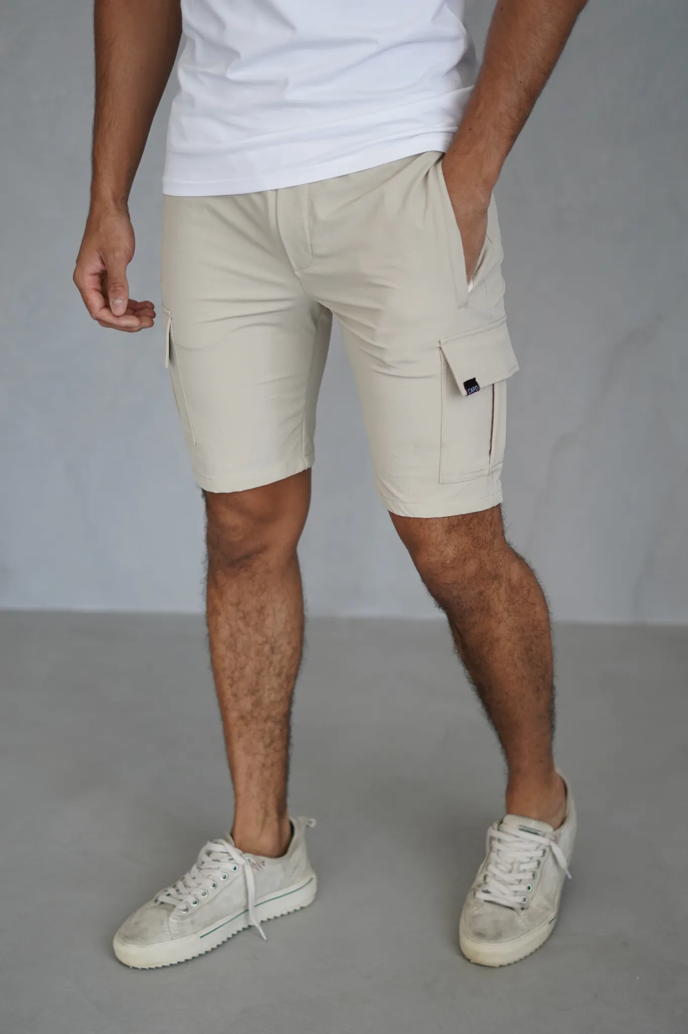 Capo UTILITY Cargo Short - Stone