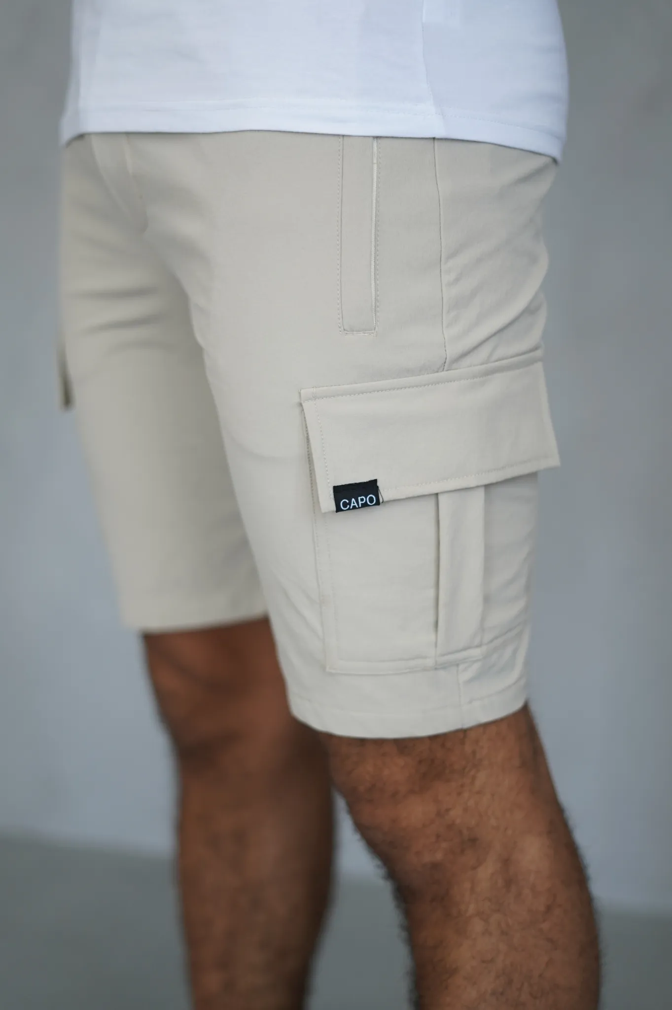 Capo UTILITY Cargo Short - Stone