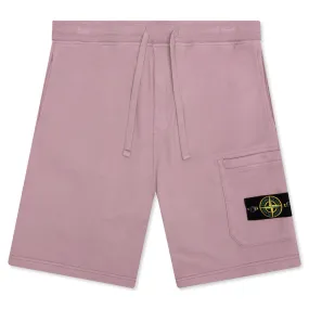 Cargo Bermuda Shorts - Red Onion