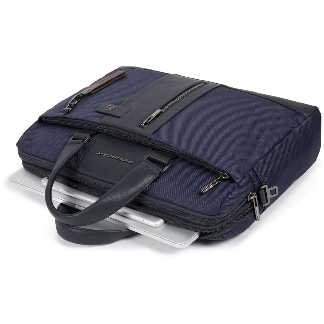 CARTELLA A 2 MANICI PORTA PC E PORTA IPAD Unisex Blu