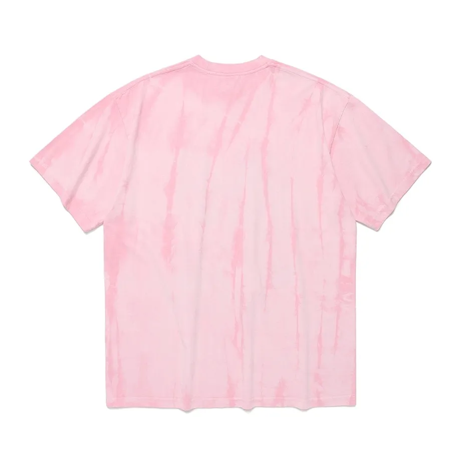 CAVISH  |Unisex Street Style Tie-dye Logo T-Shirts