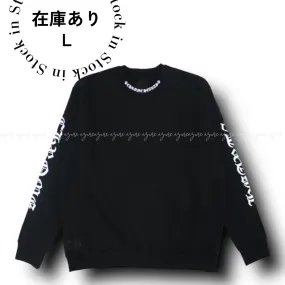 CHROME HEARTS  |Crew Neck Unisex Street Style U-Neck Long Sleeves Logo