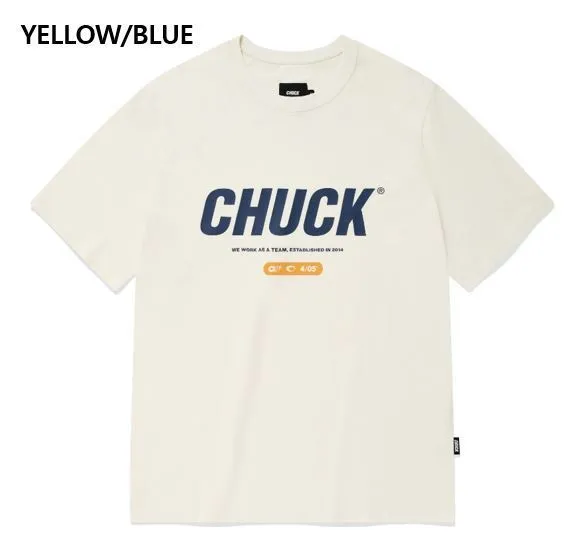 CHUCK  |Unisex Street Style Cotton Short Sleeves Logo T-Shirts