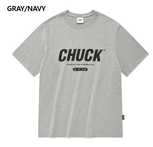 CHUCK  |Unisex Street Style Cotton Short Sleeves Logo T-Shirts