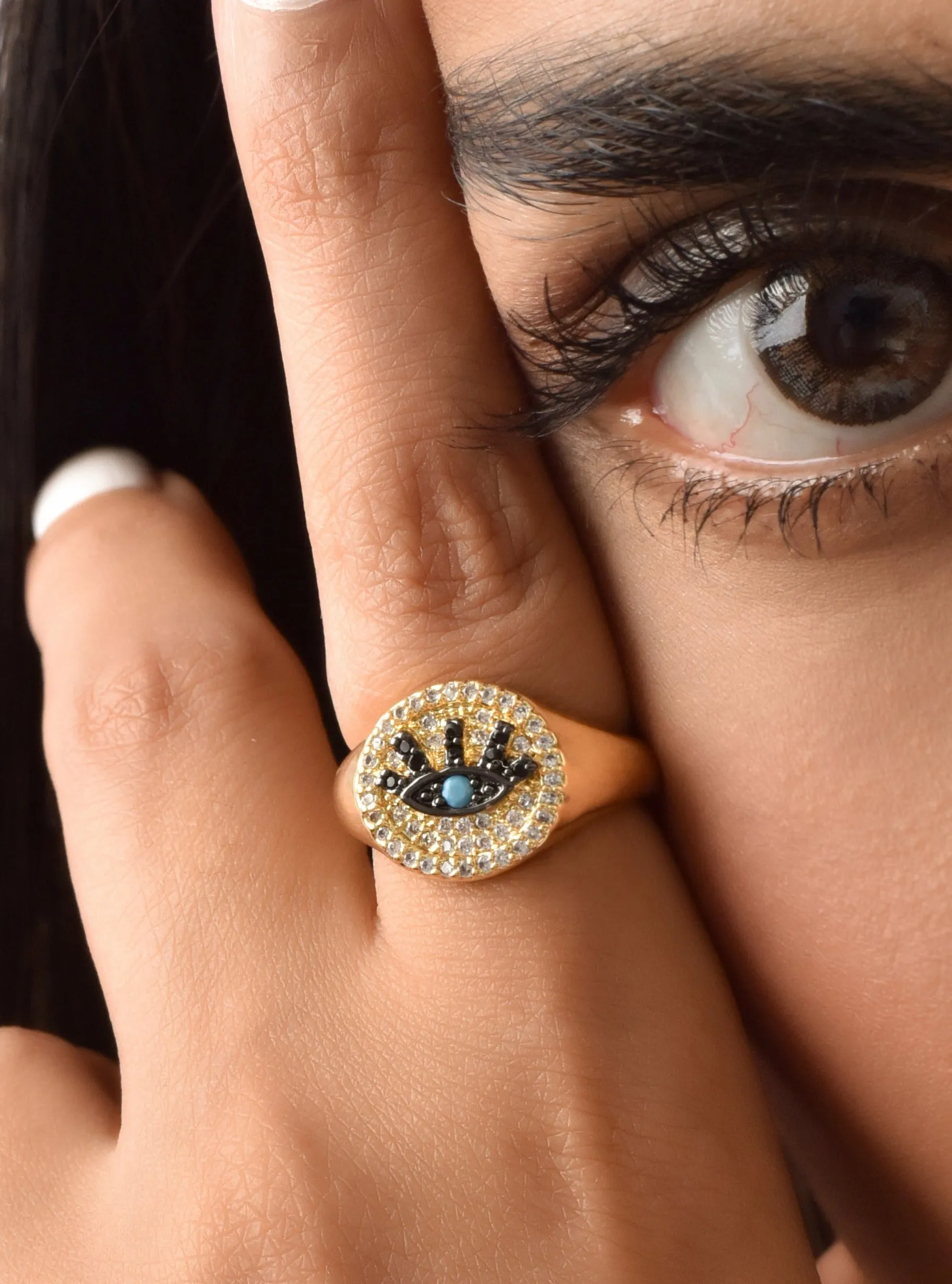 Classic Evil Eye Ring