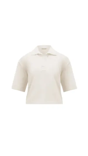 Cotton Polo Shirt - White