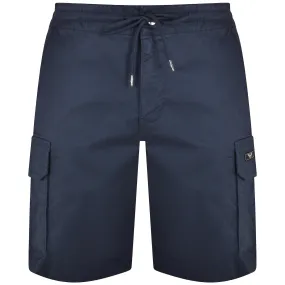 Emporio Armani Cargo Bermuda Shorts Navy