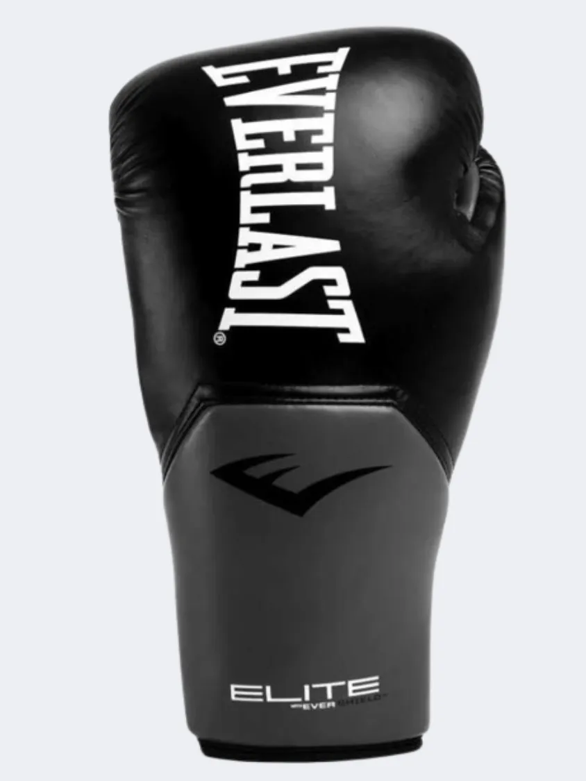 Everlast Pro Style Elite Unisex Boxing Gloves Black/Grey