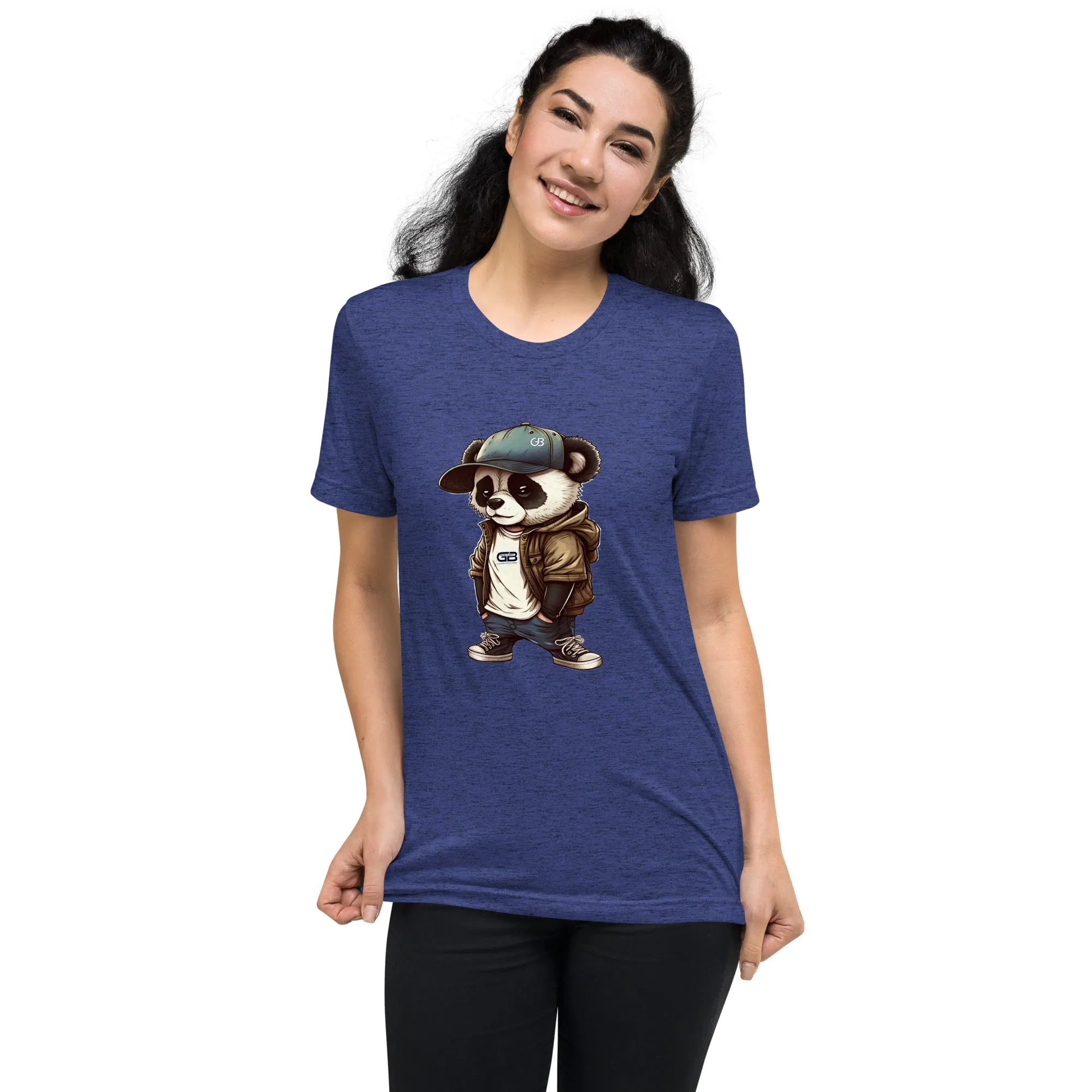 Gerald Black Gold Label HipHop Panda Unisex Short sleeve t-shirt