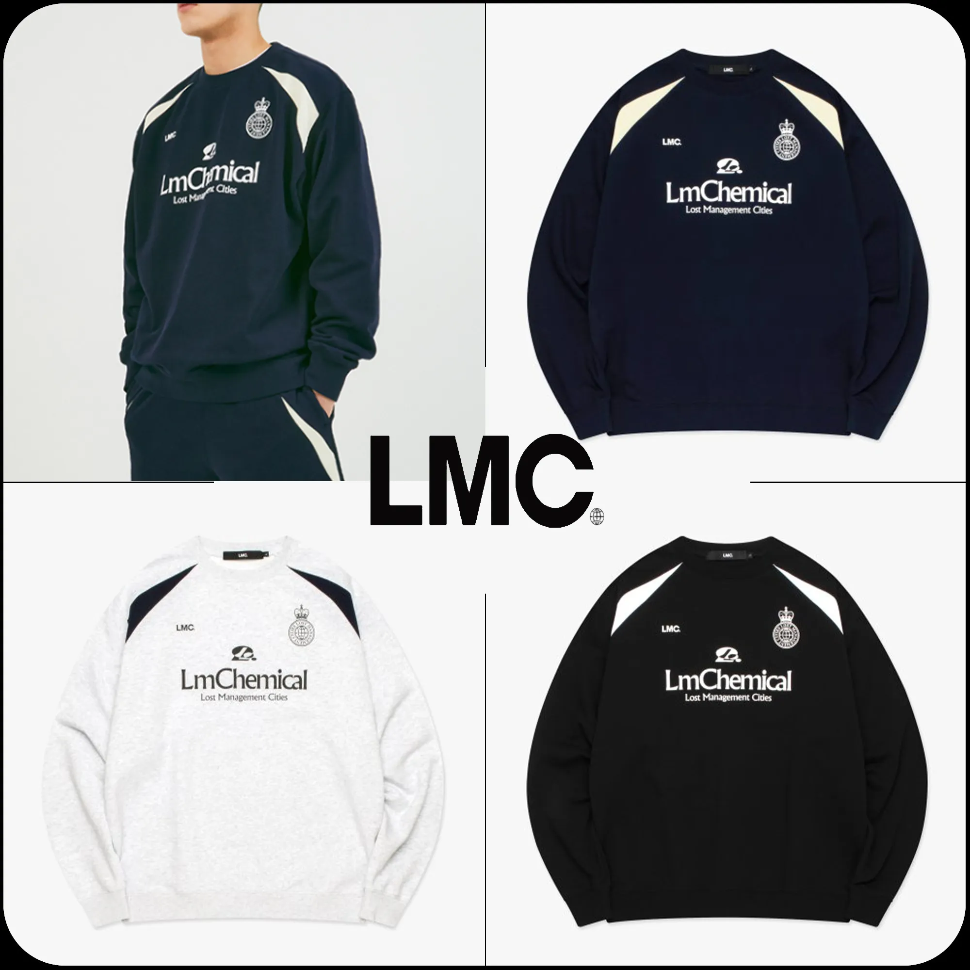 LMC  |[ LMC ]★CHEMICAL SOCCER SWEATSHIRT