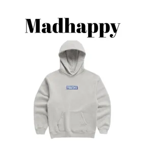 Madhappy  |Rib Street Style Long Sleeves Plain Cotton Oversized Logo