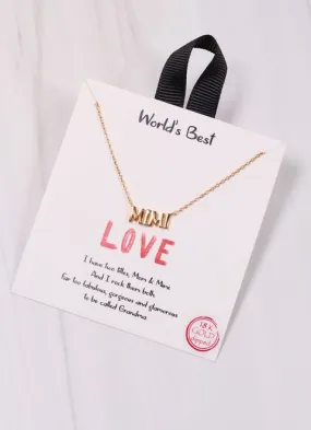 Mimi Necklace GOLD