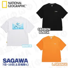 NATIONAL GEOGRAPHIC  |Unisex Street Style Logo T-Shirts