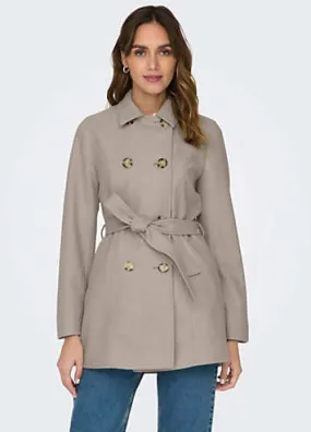 Only Buttoned Trench Coat | Grattan