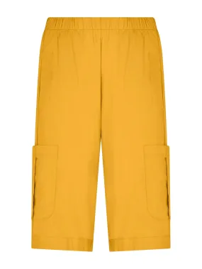 Pantalone corto Cargo in Super Fresh - Golden Spice