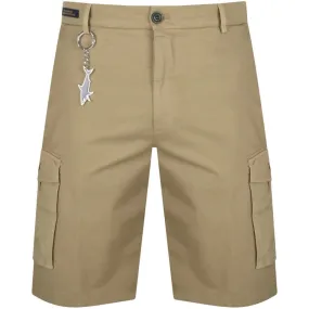 Paul And Shark Cargo Shorts Beige