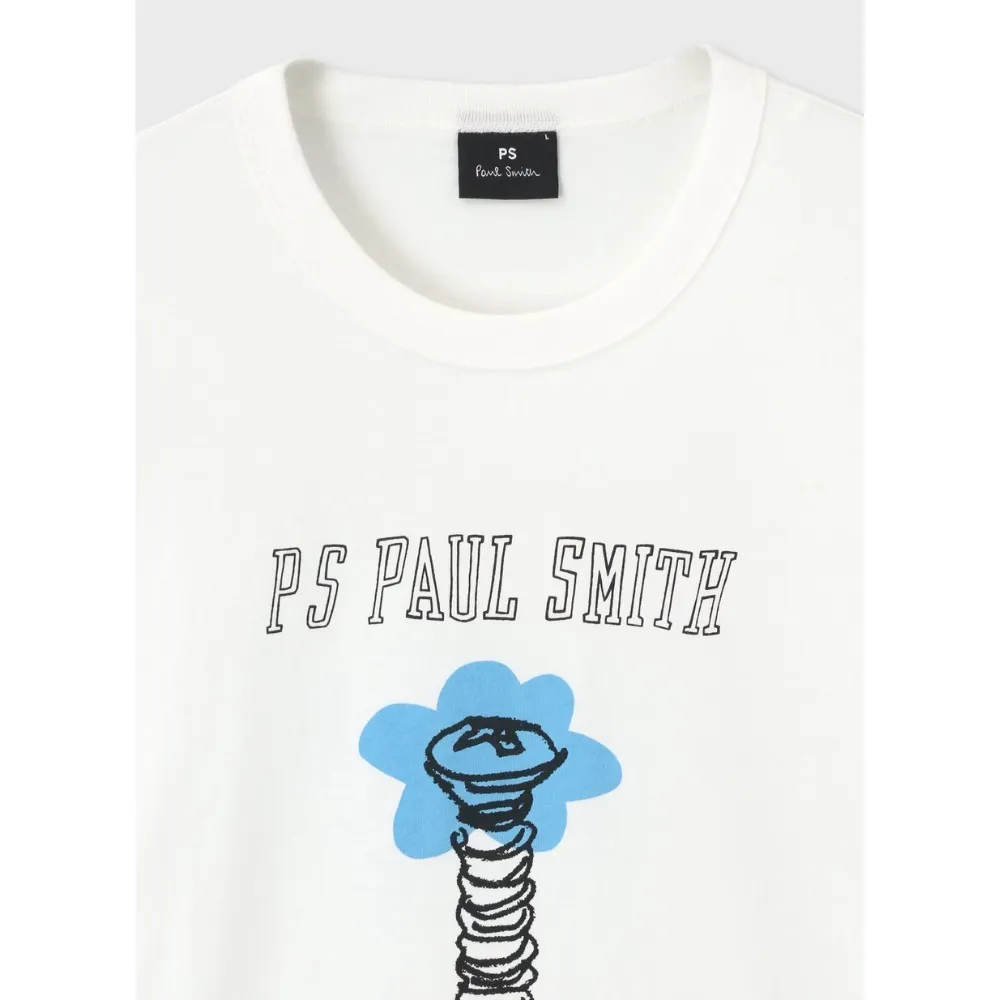 Paul Smith  |Unisex Street Style Cotton Short Sleeves Logo Skater Style