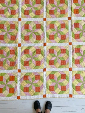 Shaded Trail Vintage Quilt