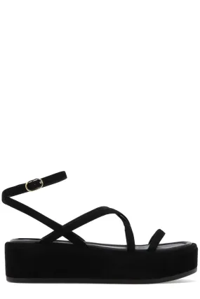 Stuart Weitzman Open Toe Platform Sandals