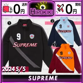 Supreme  |Unisex Street Style Collaboration Logo Sweatshirts