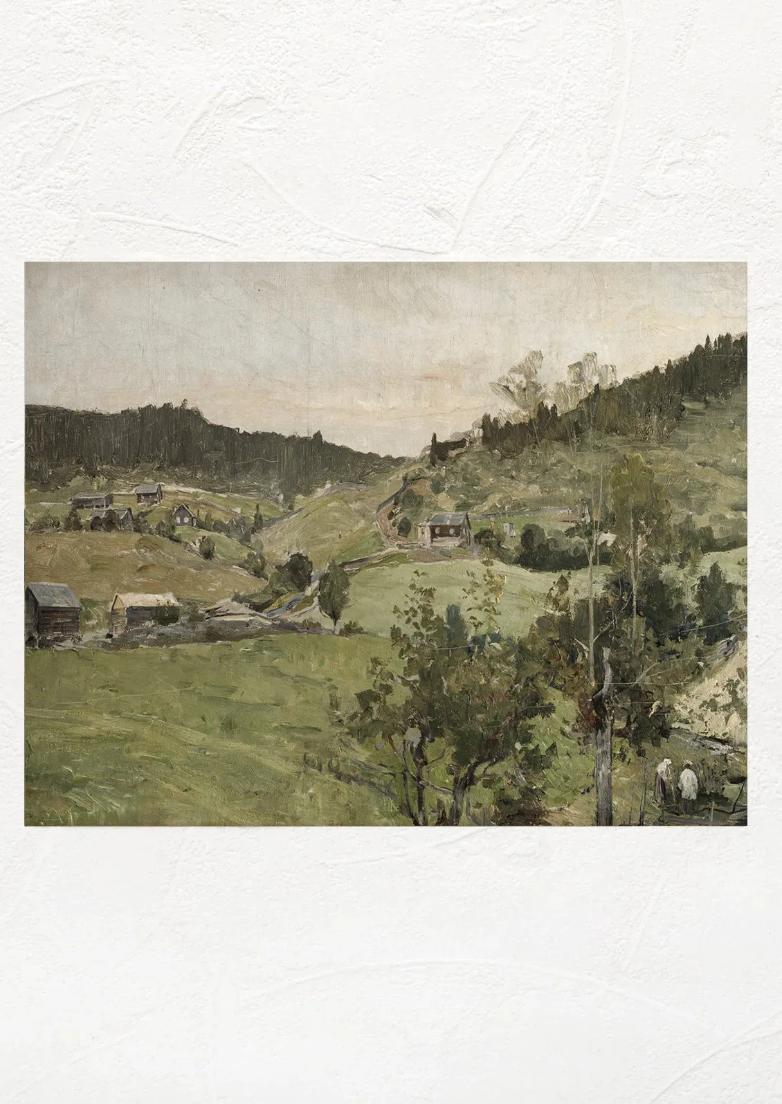 The House in The Hills Print