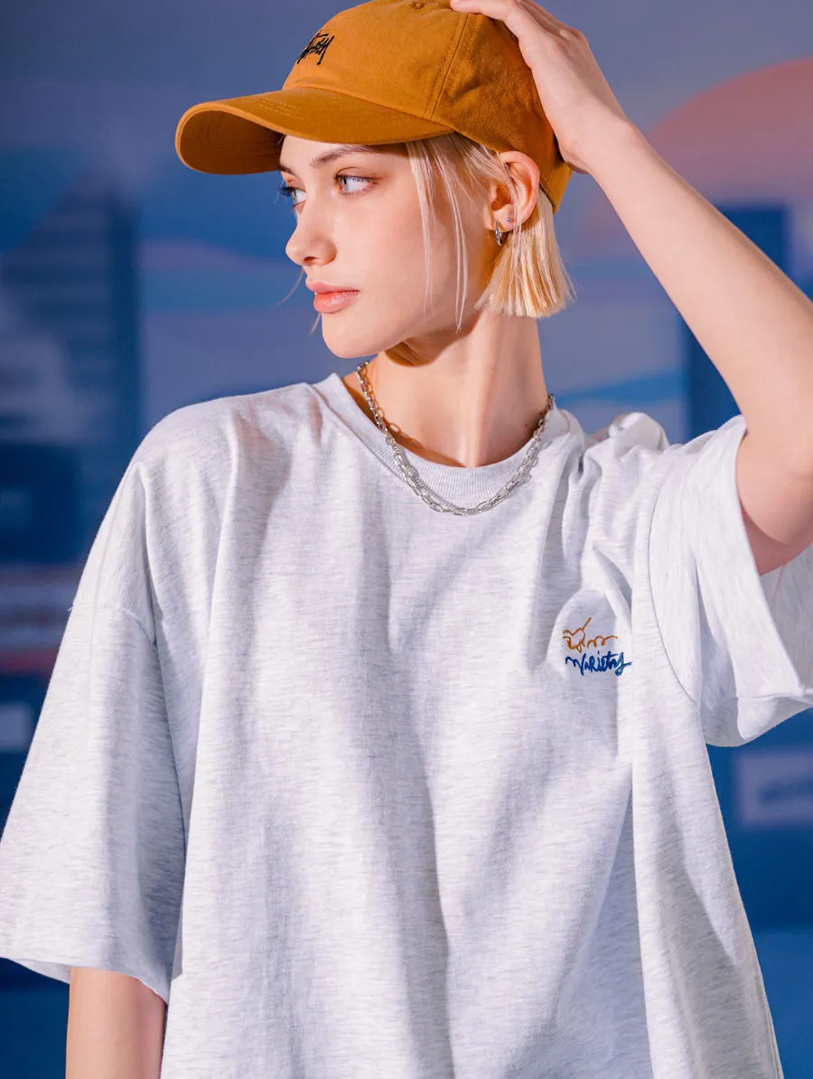 TWN  |Crew Neck Unisex Street Style U-Neck Cotton Short Sleeves