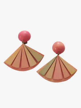 Vintage Wooden Earrings