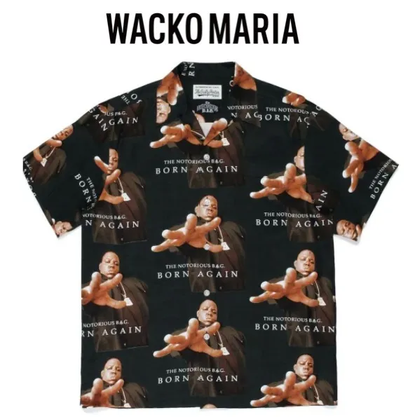 WACKO MARIA  |Unisex Street Style Short Sleeves Shirts