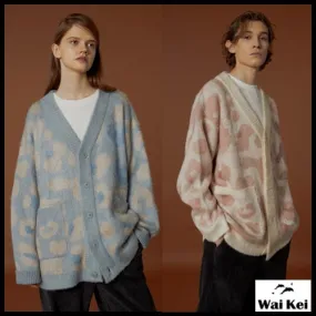 Wai Kei  |Casual Style Unisex Street Style Long Sleeves Oversized