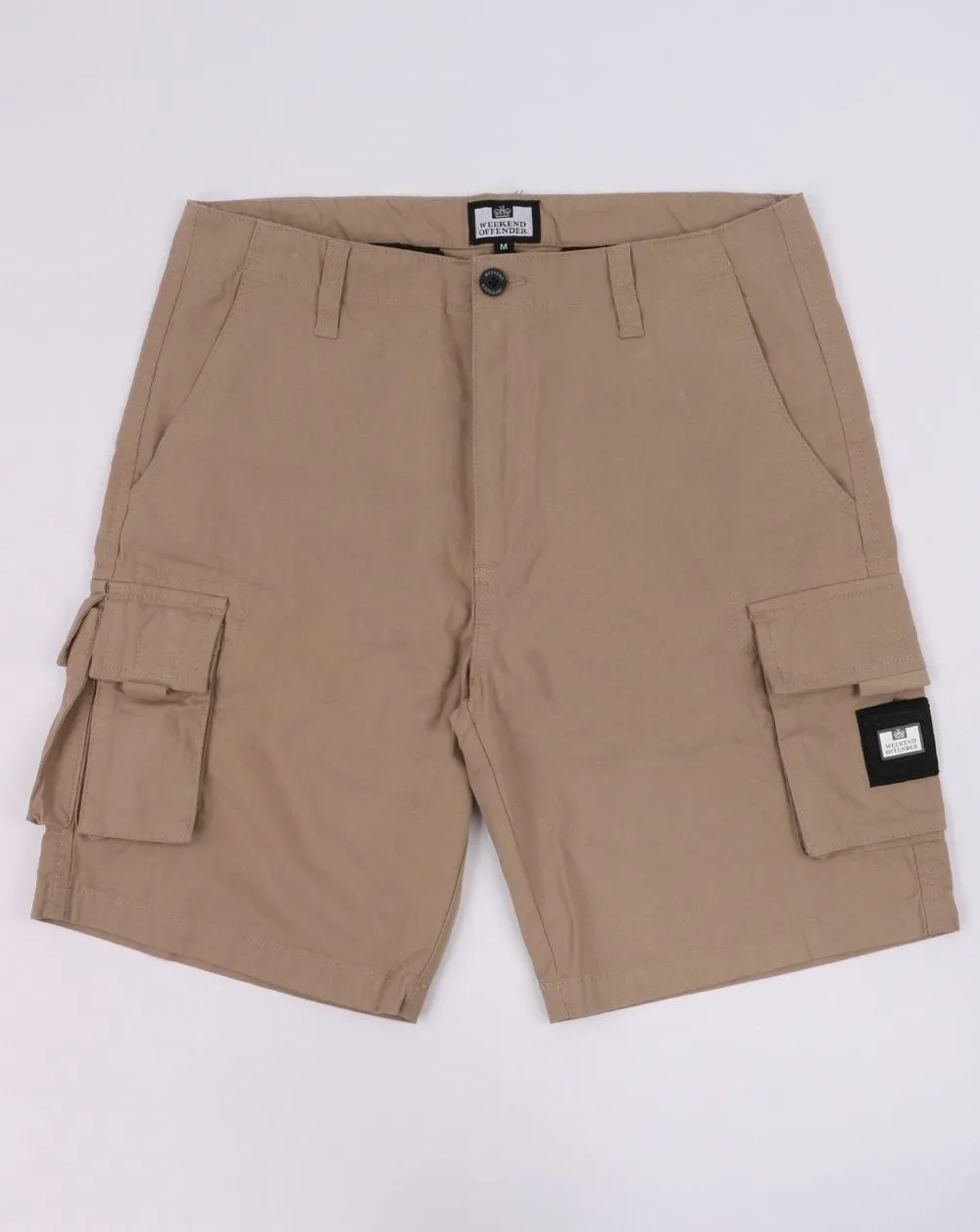 Weekend Offender Cargo Shorts Stone