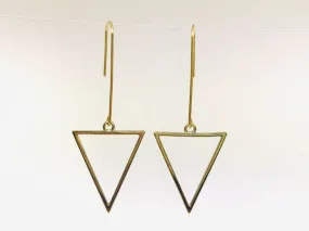 Wholesale Long Dangle TRIANGLE Earrings